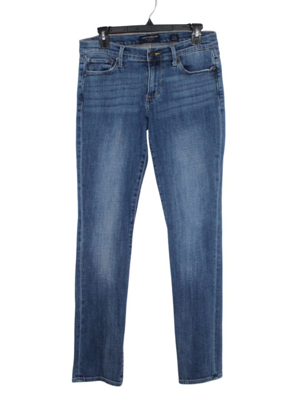 Lucky Brand women's jeans size 4/27 dark wash mid rise straight sweet stretch